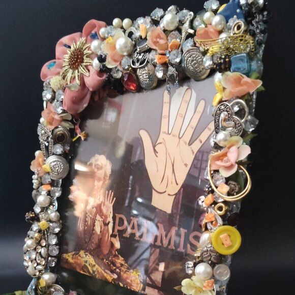 Jeweled Frame Vintage Marilyn Monroe Photo, Handmade, One of a Kind, Unique Gift - Picture 11 of 12